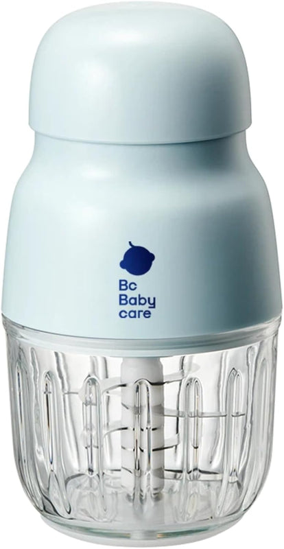 Bc Babycare Baby Food Maker-Glass Baby Puree blender for Fruit, Vegatable & Meat,Mini Food Processor for Potatoes, Grapes & Strawberries,White,10oz