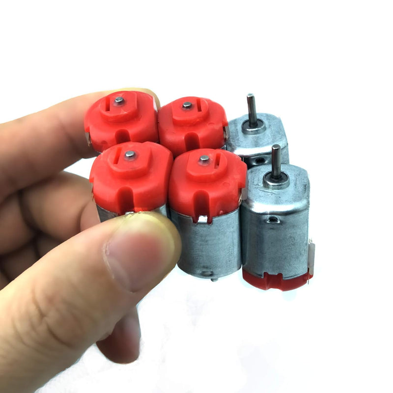 DIY science kit with strong magnetic dc motors, propellers, and shafts for educational projects