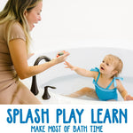 SplashEZ Boat Toys for Toddlers & Kids, Mold Free Bath & Pool Toys No Hole | Floating Toy Boats for Bathtub, Shower, Pool, Boys & Girls, Ages 4-8