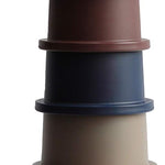 mushie Stacking Cups Toy | Made in Denmark (Original)
