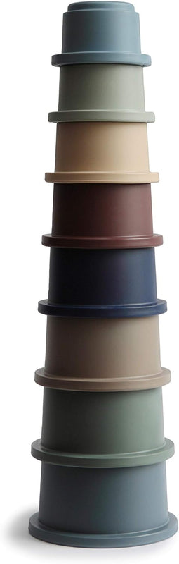 mushie Stacking Cups Toy | Made in Denmark (Original)