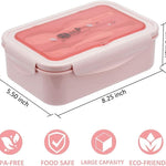 LOVINA Bento Boxes for Adults - 1100 ML Bento Lunch Box For Kids Childrens With Spoon & Fork - Durable for On-the-Go Meal, BPA-Free and Food-Safe Materials