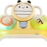 Skip Hop Baby Musical DJ Set Toy with Lights, Songs, Sound Effects, and Soft Textures, Farmstand Let The Beet Drop DJ Set