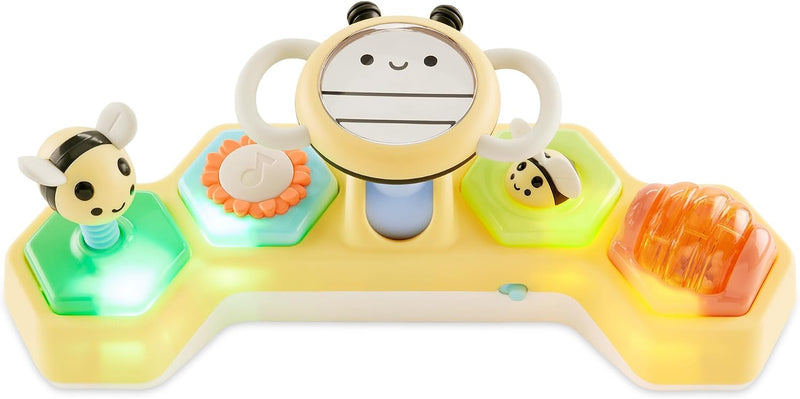 Skip Hop Baby Musical DJ Set Toy with Lights, Songs, Sound Effects, and Soft Textures, Farmstand Let The Beet Drop DJ Set