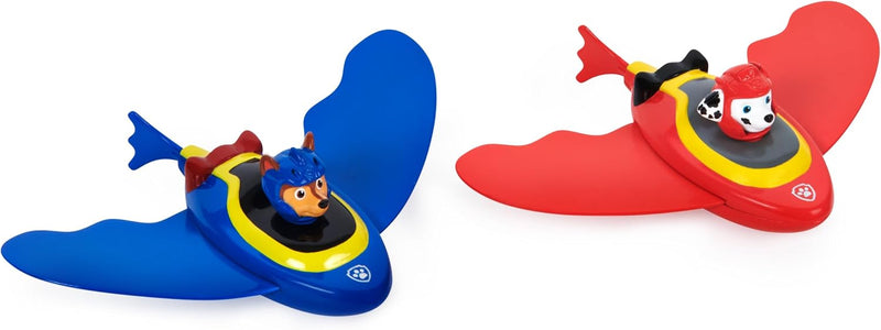 SwimWays PAW Patrol Zoom-A-Rays Water Toy 2-Pack for Ages 5+ | Waterproof PAW Patrol Figurines Sink and Float in Exciting Swirl Action; Teaches Kids Swimming Skills and Diving Confidence