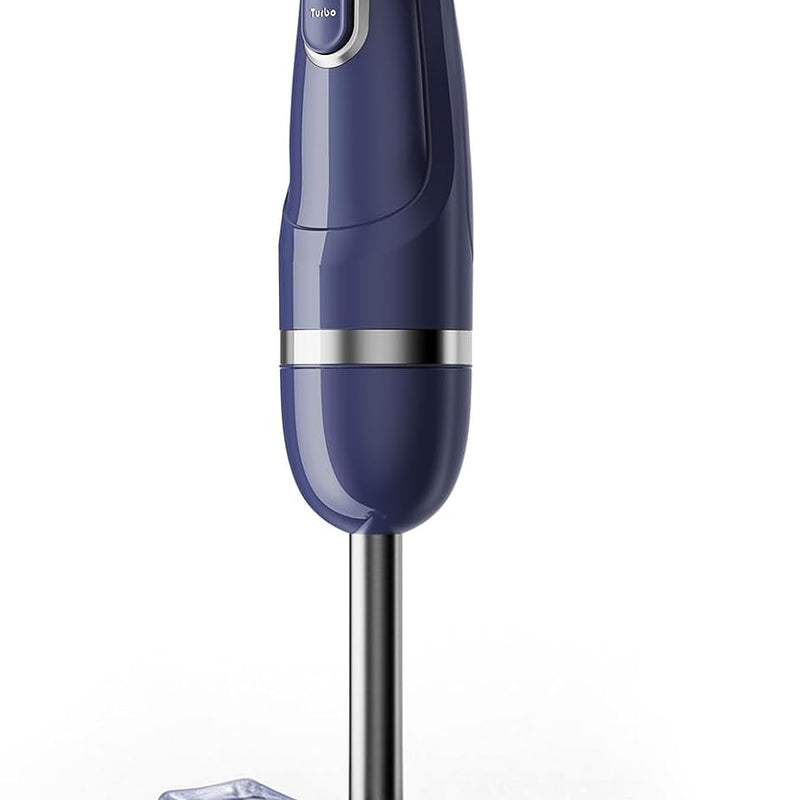 Turelar Immersion Blender Corded 400W, 2 Speed, Emulsifier, Blend, BPA-Free | Hand Blender Stick Mixer, Ergonomic Handle, Stainless Steel Blades, Effortless Blending for Soup, Smoothies, Puree, Baby Food