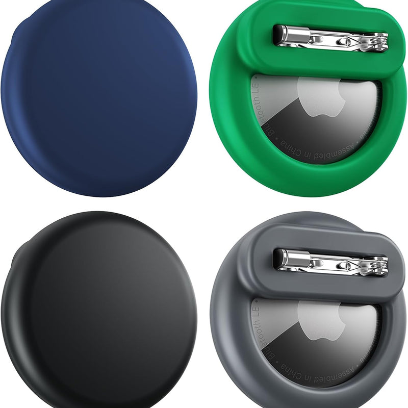 Apple AirTag Holder for Kids with Invisible Pin and Anti-Lost Design