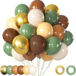 60Pcs Metallic Chrome Blue Balloons Kit, 12Inch Latex Balloons for Birthday, Wedding, Party Decoration