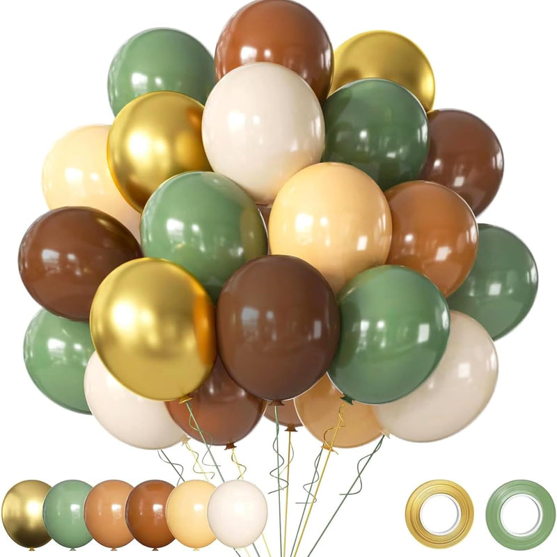 60Pcs Metallic Chrome Blue Balloons Kit, 12Inch Latex Balloons for Birthday, Wedding, Party Decoration