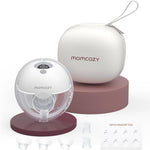 Momcozy Electric Breast Pump Cleaning Spray, Milk Fat Removal, 8.5 Fl Oz | Purely Clean, Natural Grapefruit Scent, Spray for Pump or Accessories, and other Baby Products, Not a Lubricant