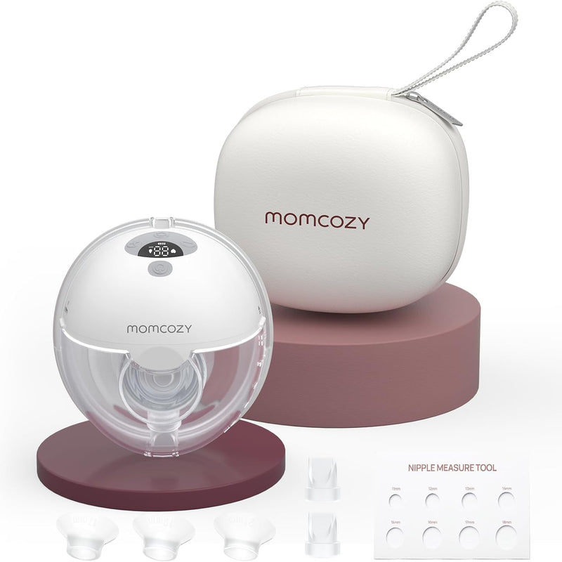 Momcozy Electric Breast Pump Cleaning Spray, Milk Fat Removal, 8.5 Fl Oz | Purely Clean, Natural Grapefruit Scent, Spray for Pump or Accessories, and other Baby Products, Not a Lubricant