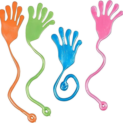 Tuko 20PCS Sticky Hands: Fun, Stretchy Toys for Kids' Parties and Sensory Play