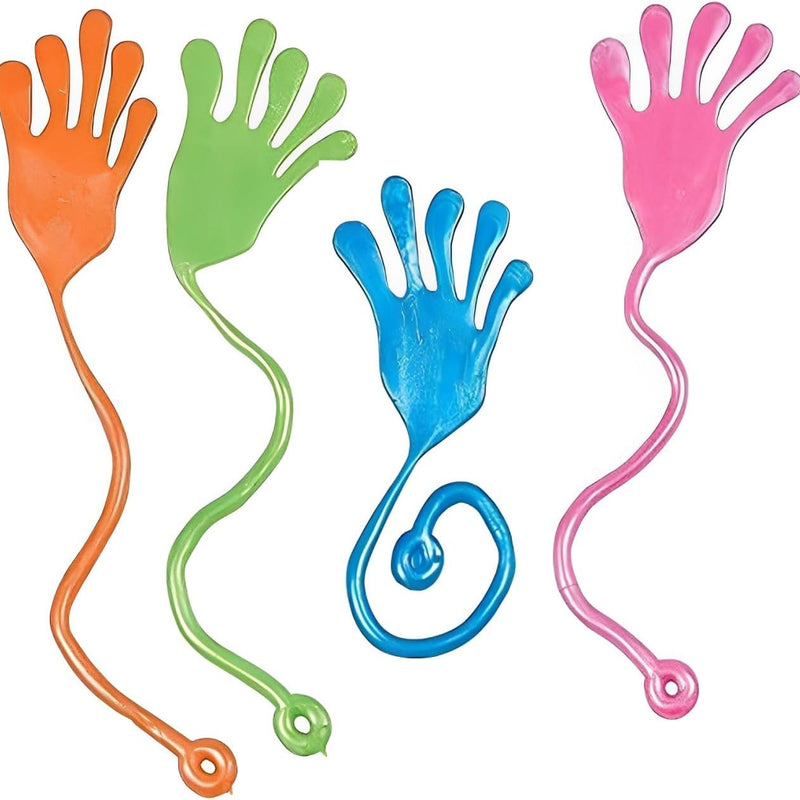 Tuko 20PCS Sticky Hands: Fun, Stretchy Toys for Kids' Parties and Sensory Play
