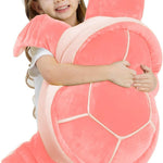 Dalmao 28 Inch Big Sea Turtle Stuffed Animals, Cute Giant Large Jumbo Soft Plush Toys, Ocean Green Turtle Plushie Body Pillow, Gifts for Kid Boys, Girls, Girlfriend, Birthday