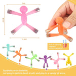Laleay 6pcs Magnetic Toy Set for Kids, Teens, and Adults with Strong Magnets and Expressive Figures