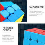 CFMOUR Speed Cube 3x3x3 - Moyu Meilong 3C, Smooth Turning Stickerless Magic Cube Puzzle Brain Toy