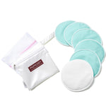 Momcozy Reusable Breast Pads, Breastfeeding Essentials, Thick 6PCS | Washable, Dry-wet Bag, Wash Bag, Portable for Travel, Super Absorbent, and Large Capacity