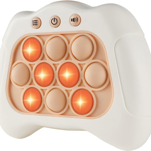 Intoypad Pop The Target! Handheld Speed Push Game Machine: Multiplayer Fun for Family, Sensory Fidget Toy