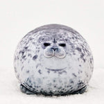 MerryXD Chubby Blob Seal Pillow,Stuffed Cotton Plush Animal Toy Cute Ocean Small(13 in)