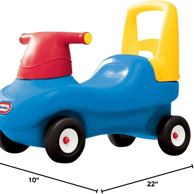 Little Tikes Push and Ride Racer for Toddlers - 22"L x 10"W x 17"H Riding Toy and Walker