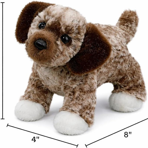 Douglas Spud Mixed Breed Mutt Dog Plush Stuffed Animal | 8 Inch Long