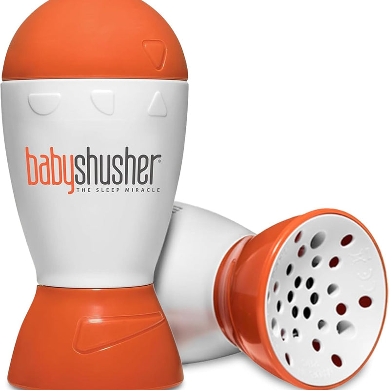 Baby Shusher Portable Sound Machine - Mom-Like 'Shh!' Sound for Baby, Sleeping Soother, Newborn Essentials for Crib, Battery Operated Hush, Travel Friendly, Shower & Registry Gift - 1 Count