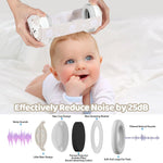 Baby Earmuffs 25dB NRR – Noise Cancelling Headphones for Babies 0-36 Months | Fontanel-Safe Adjustable Headband | Infant Ear Protection for Airplane,Fireworks,Concerts | Foldable with Storage Bag