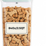 Bop Top Airtight Food Storage Containers | Pop-Top Lid | 2 Cups / 16 Oz | kitchen canister set, for flour, sugar, snacks, pasta, baking