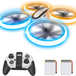Q9s Drone for Kids with Altitude Hold and Headless Mode, Quadcopter with Blue and Green Light, Propeller Full Protect