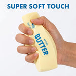 2PCS Butter Squishy Stress Relief Toys, Ultra-Soft Slow Rebound Squeeze Toy, Realistic Bread Style Sensory Fidget for Desk, Anxiety Relief Fun Gift for Adults