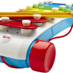 Fisher-Price Toddler Pull Toy, Classic Xylophone Pretend Musical Instrument with Mallet for Preschool Kids Ages 18+ Months
