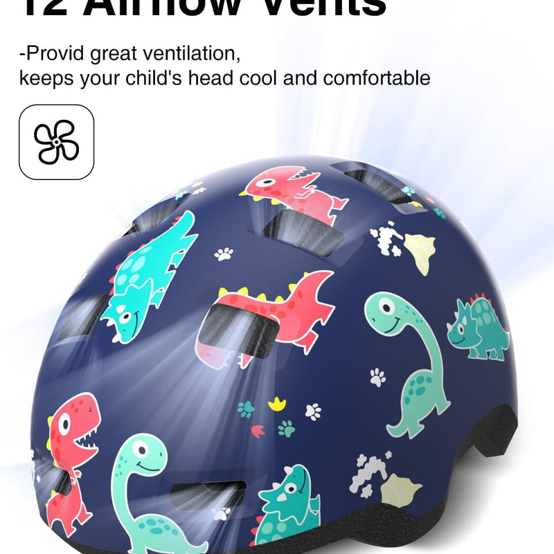Toddler Bike Helmet for Toddlers Age 1-6 Years Old, Baby Infant Bike Helmet for Cycling Scooter Skateboard