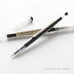 BEMLP Gel Ink Pen Japanese Style Liquid Ink Rollerball Pens Quick Drying 0.35mm Ultra Fine Point Ballpoint Maker Pen Premium for Office School Stationery Supply,12 Pcs/Set, Black