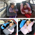 FHSGGP Travel Pillow Cushion for The Back Seat of Car Car Pillow | for Kids A Sleeping Artifact Suitable for Long-Distance Travel of Adults and Children Travel Pillow for Kids Pink