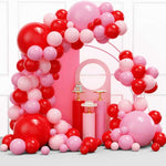 Black Gold Balloons Garland Arch Kit 134pcs Different Size Party Decorations Supplies