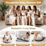 Baby Feeding Pillow, Anti Overflow Breast Feeding Pillow, Tummy Time Mat | Detachable Design