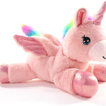 Sew Butiful 8" Unicorn Stuffed Animal - Cute Plush Toy Gift for 3-8 Year Old Girls, Soft Birthday Present for Baby, Toddler, Kids, Decor