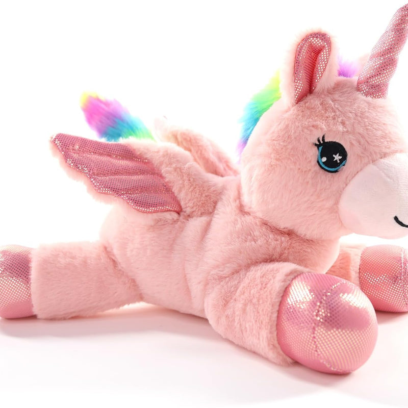 Sew Butiful 8" Unicorn Stuffed Animal - Cute Plush Toy Gift for 3-8 Year Old Girls, Soft Birthday Present for Baby, Toddler, Kids, Decor