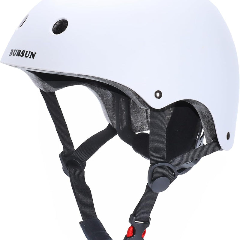 Bursun Kids Bike Helmet, Adjustable Toddler Helmet for Ages 2-14, Multi-Sport Helmet for Kids Boys Girls, Skateboard, Roller Skating, Bicycle Scooter