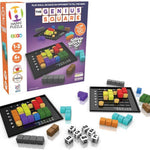 The Happy Puzzle Company's Genius Square STEM Puzzle Game for 1-2 Players, 62,208 Possible Solutions, 6x6 Grid