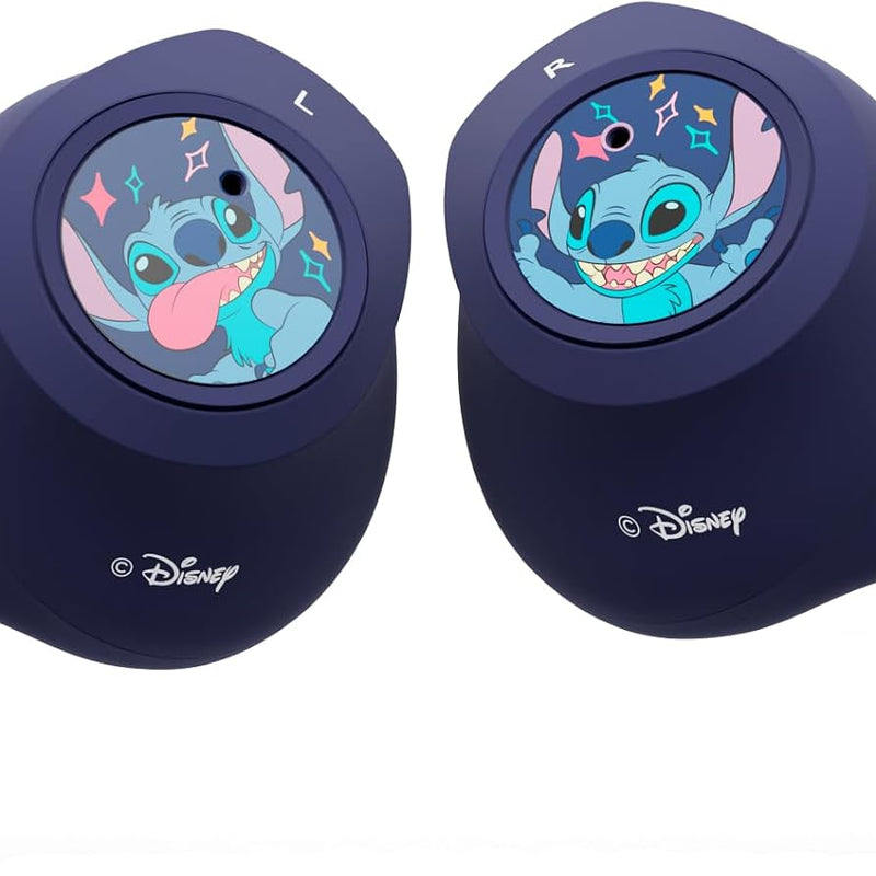 Disney Lilo and Stitch Bluetooth Earbuds w/Charging Case- Wireless Headphones w/Built-in Mic+ Up to 30 Hrs Playtime- Lilo and Stitch Gifts for Girls,Boys,Women,Men,All Fans of Lilo and Stitch Stuff