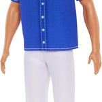 Barbie Fashionistas Ken Doll #226 Wearing a Removable Western Shirt, Pants & Boots, Blonde Fashion Doll, 65th Anniversary Collectible