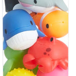 Munchkin Baby Bath Toy Squirts, 8-Pack of Ocean-Themed Water Squirters for Babies & Toddlers