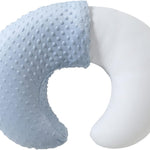 Nursing Pillow and Body Positioner with Premium Slipcover | for Breastfeeding for Baby Boys and Girls, Feeding Pillow with Breathable Comfortable Pillowcase (Green)