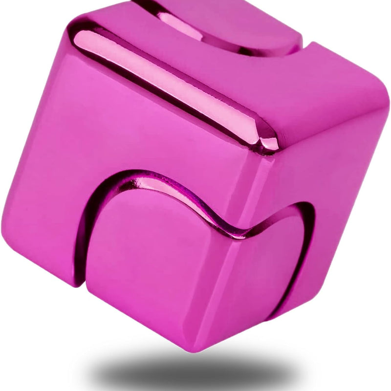 Fidget Spinner Toys Cube Adults Metal Fidgets Cool Stuff Desk Gadgets Office Toy for Teen Boy Small Anxiety Figette Sensory Toy ADHD Tool Fingears Figet Stress Gifts Easter Basket Stuffers Teen Boys
