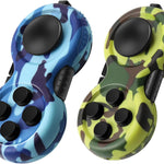 Original Fidget Toy Game, Rubberized Classical Controller Fidget Concentration Toy with 8-Fidget Functions and Lanyard - Excellent for Relieving Stress and Anxiety