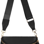 FEIBOON Spacious Nylon Crossbody Bag Bum Bag Handbags Wallets Purses Trendy Shoulder Bag for Women