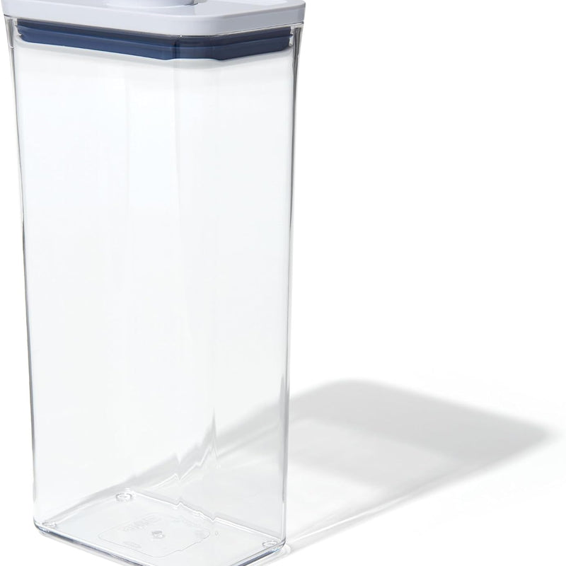 OXO Good Grips POP Container, Airtight Food Storage for Pantry, 1.7 Qt | Airtight Container for Coffee Beans, Sugar, Rice, One-Push Lid, Stackable, Dishwasher Safe, Rectangle Shape
