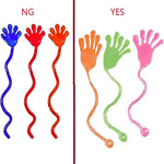 Tuko 20PCS Sticky Hands: Fun, Stretchy Toys for Kids' Parties and Sensory Play