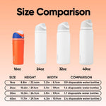 Owala FreeSip Kids Stainless Steel Water Bottle 16 oz Blue Citrus